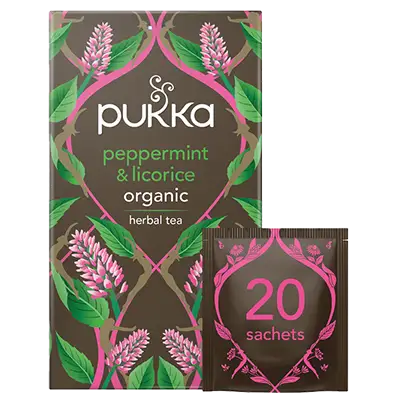 Pukka Tea Bags // Peppermint & Licorice