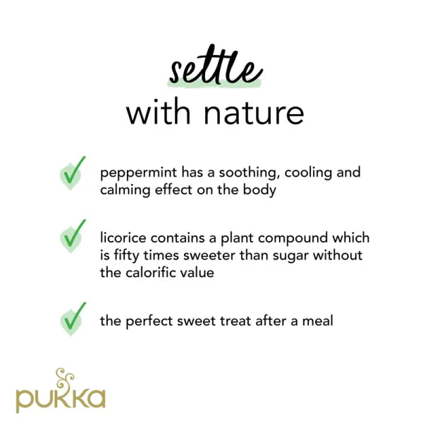 Pukka Tea Bags // Peppermint & Licorice