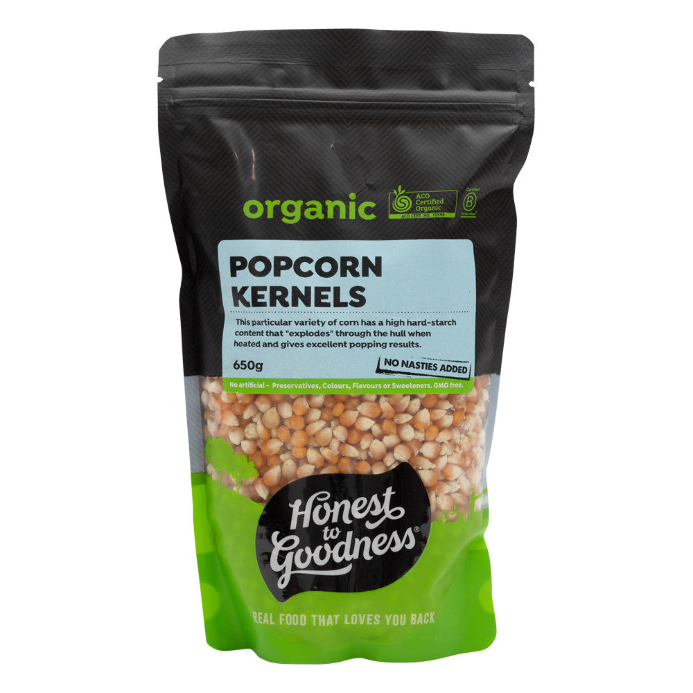 Honest To Goodness Organic Popcorn Kernels