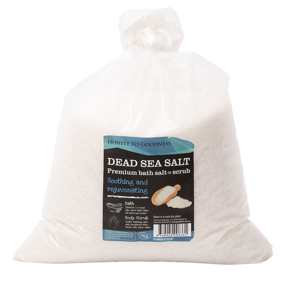 Honest To Goodness Premium Dead Sea Salt - Coarse