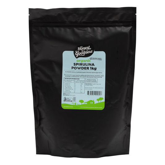 Honest To Goodness Organic Spirulina Powder