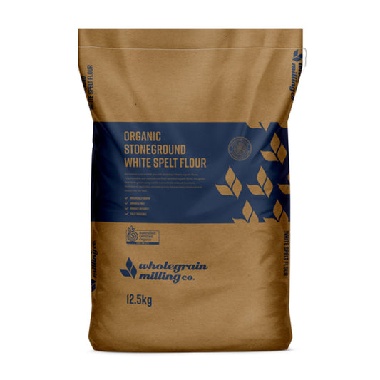 Wholegrain Milling Co Organic Stoneground White Spelt Flour