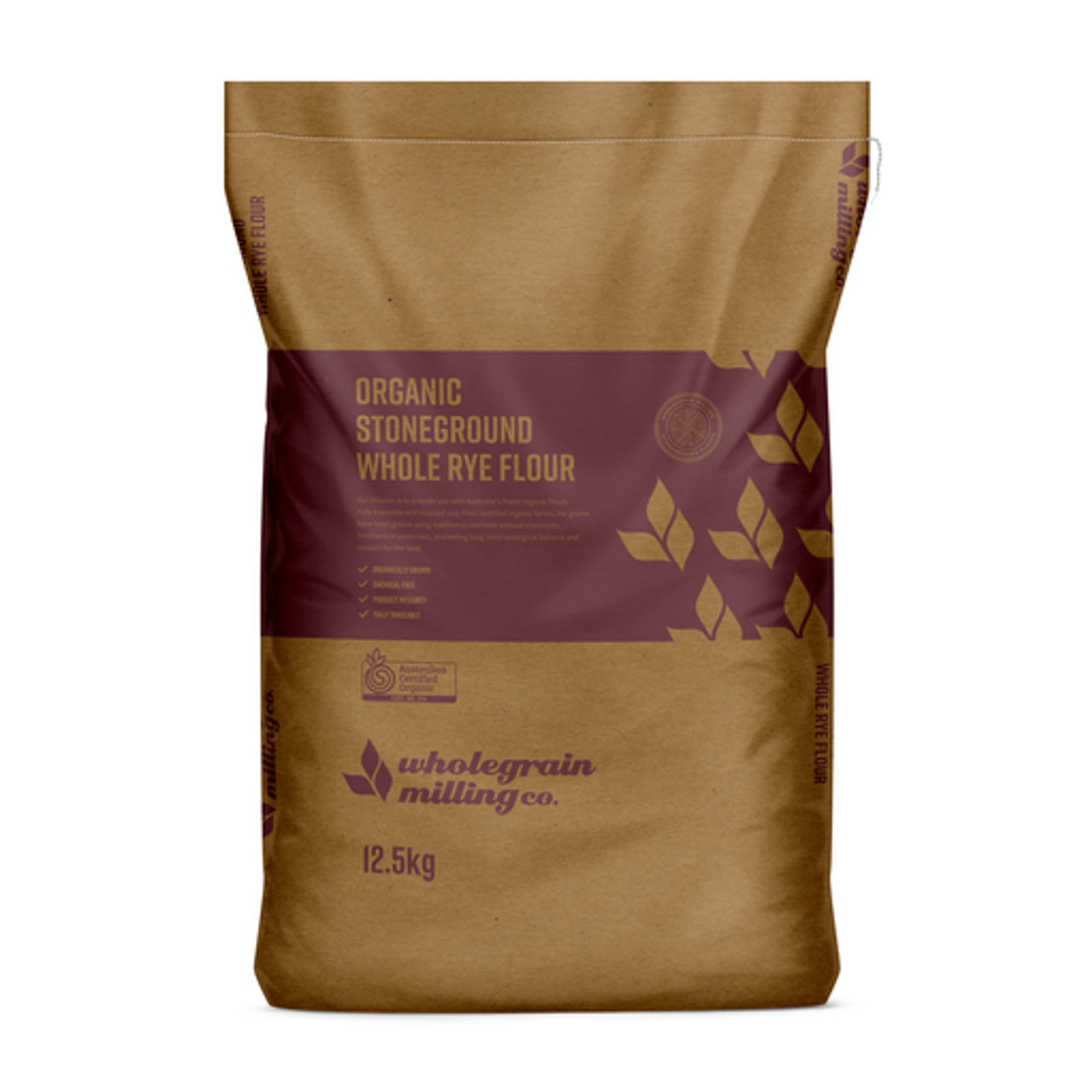 Wholegrain Milling Co Organic Stoneground Whole Rye Flour