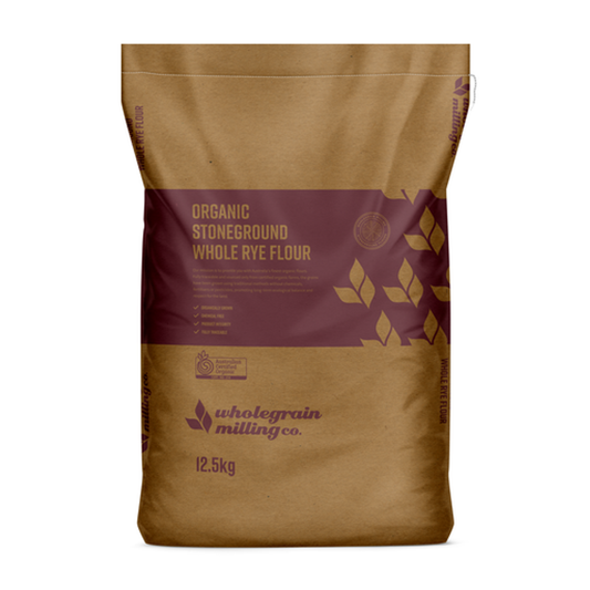 Wholegrain Milling Co Organic Stoneground Whole Rye Flour