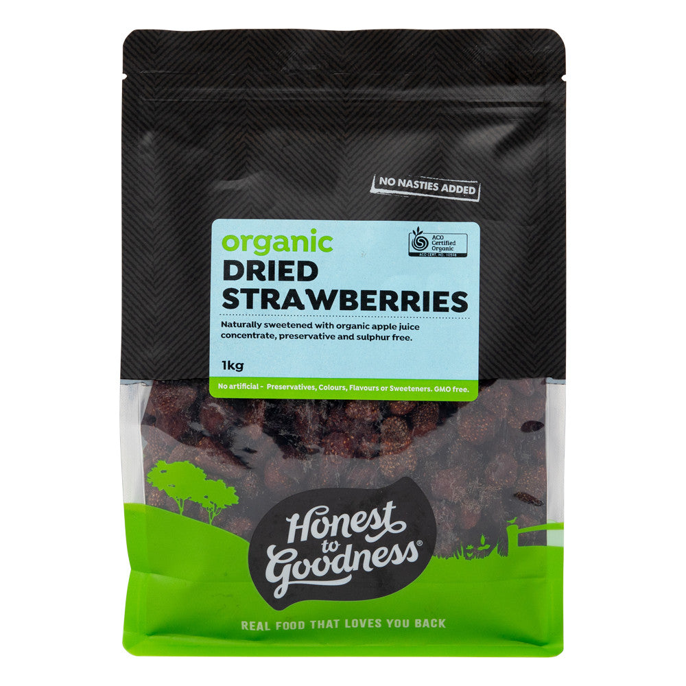 Honest To Goodness Organic Dried Strawberries