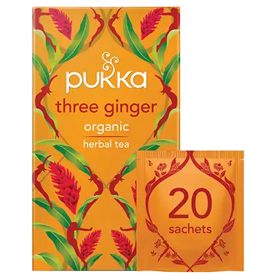 Pukka Tea Bags // Three Ginger