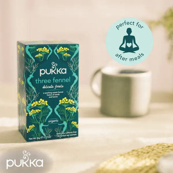 Pukka Tea Bags // Three Fennel