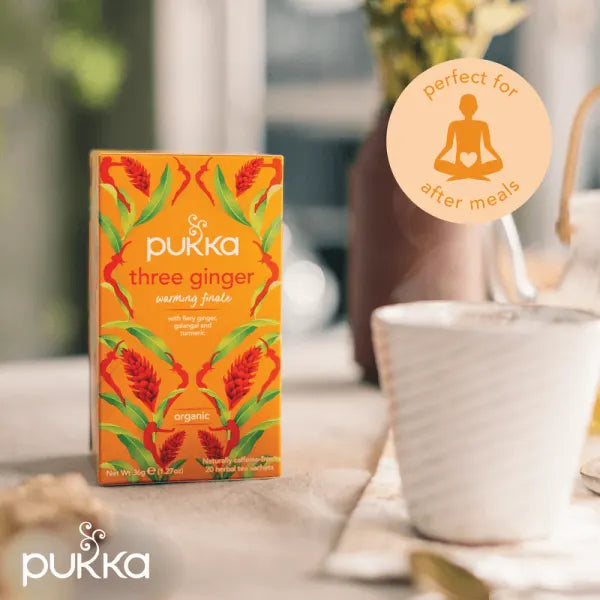 Pukka Tea Bags // Three Ginger