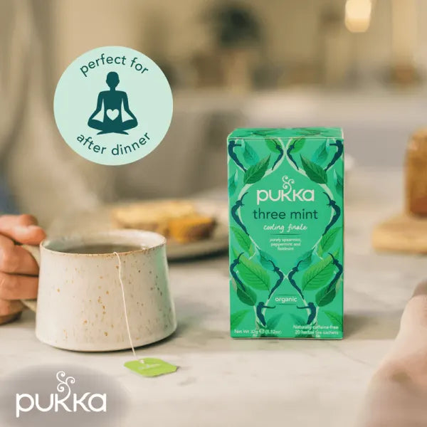 Pukka Tea Bags // Three Mint
