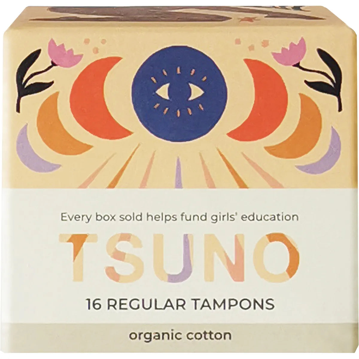 TSUNO Organic Cotton Tampons Regular
