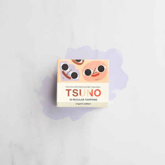TSUNO Organic Cotton Tampons Regular