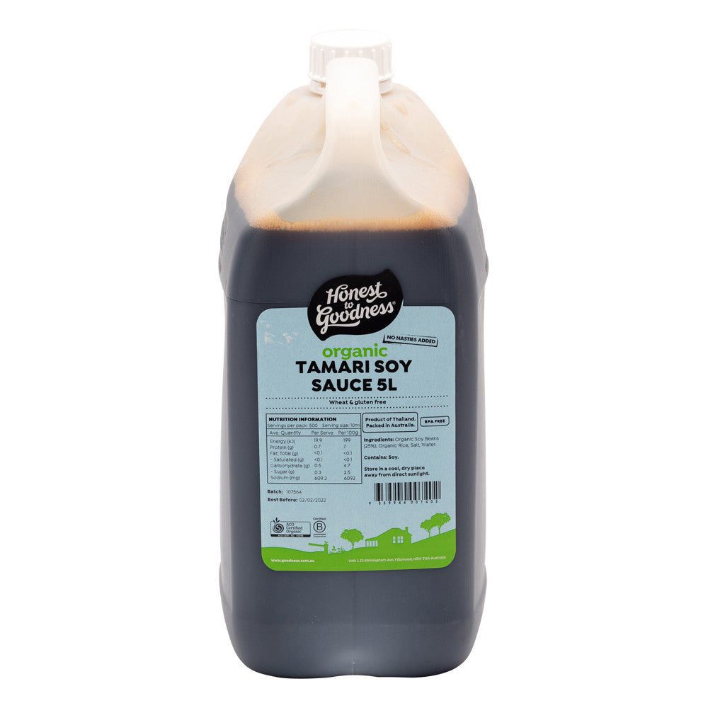 Honest To Goodness Organic Tamari Soy Sauce