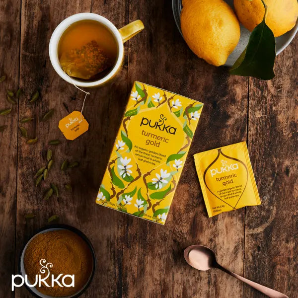 Pukka Tea Bags // Turmeric Gold