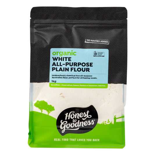 Honest To Goodness Organic White All-Purpose Plain Flour