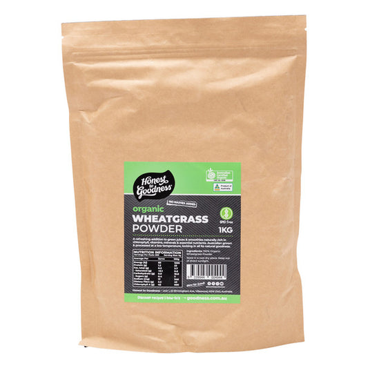 Honest To Goodness Organic Wheatgrass Powder