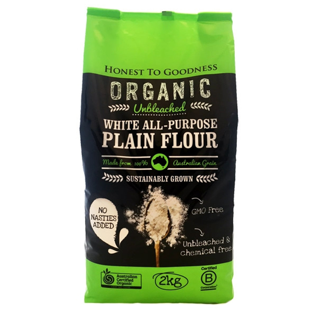 Honest To Goodness Organic White All-Purpose Plain Flour