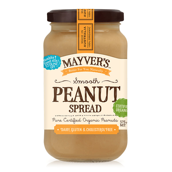 Mayvers Organic Peanut Spread