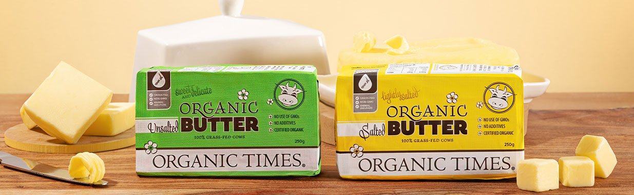 Organic Times Butter - Unsalted