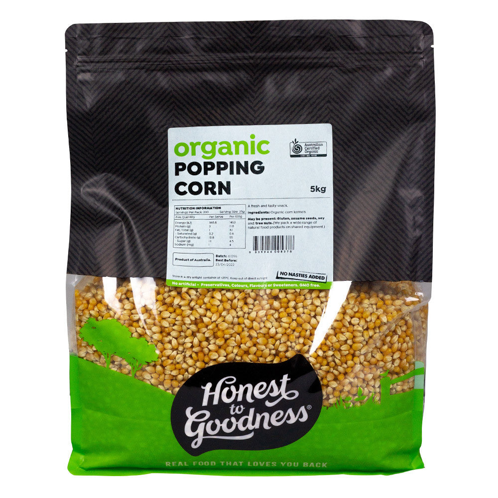 Honest To Goodness Organic Popcorn Kernels