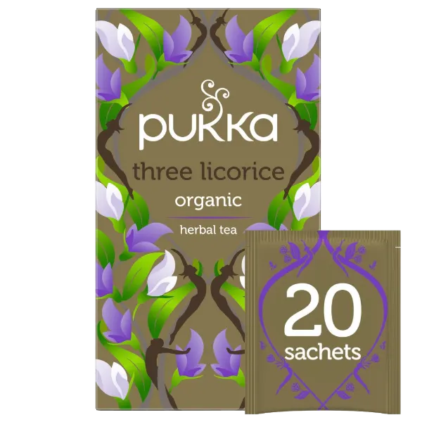 Pukka Tea Bags // Three Licorice