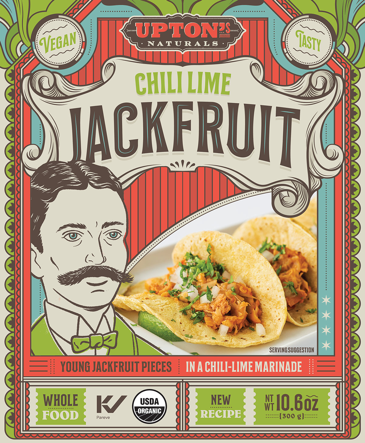 Upton's Naturals Jackfruit Chilli Lime